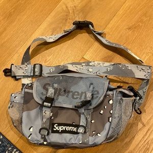 Supreme blue camo belt bag